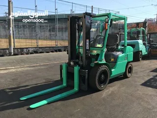  1 فحص الرافعات الشوكيه على الكمبيوتر CAT Mitsubishi