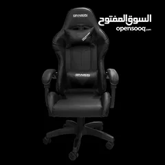  2 كرسي جيمنغ مريح لساعات اللعب الطويلة احمر واسود Dragon War Gaming Chair GC-035  السعر شامل التوصيل