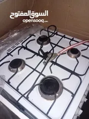  1 فرن غاز مستعمل للبيع اربع عيون