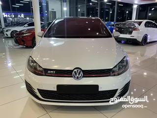  2 فولكسفاغن جولف GTI موديل 2016 خليجي بحاله ممتازه