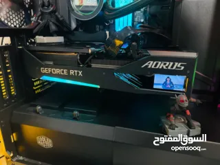  10 Aorus Rtx 3070ti Master كرت شاشة