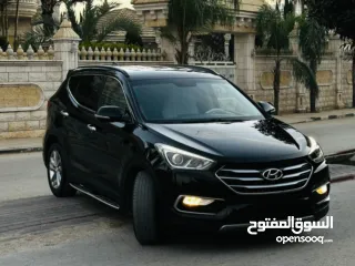  5 هونداااي سنتافي 2017 فل بدون فتحه مطور 2000 ديزل 2*4 بوية شركه بالكامل سعر حرررق