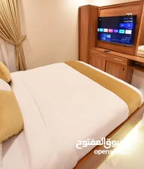  25 شقة مفروشه فاخره نظيفه في الكرك المرج للايجار