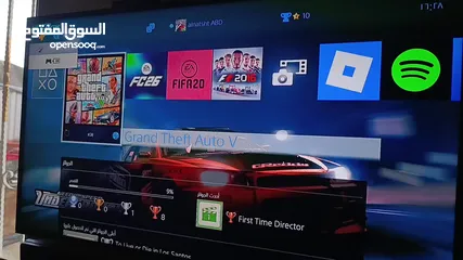  1 بلاي ستيشن 4 بحاله ممتازه