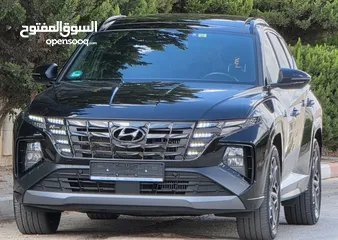  1 هنداي توسان ان لاين 2023ترخيص 2022 هايبرد بلج ان 4×4فل مسكر