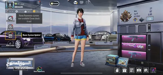  2 حساب ببجي للبيع 250دينار