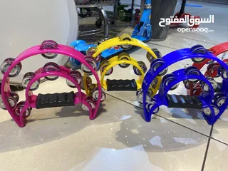  3 تامبولين اشكال مختلفة والون مشكلة