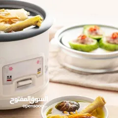  1 طنجرة طبخ الارز و المفتول الكهربائيه   حبه بحبه و الخضار و اللحوم لمذاق ممبز دون التصاق و  اقتصاديه