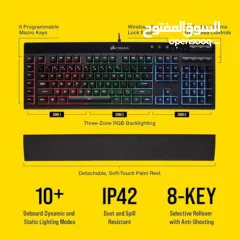  1 كيبورد corsair k55