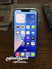  1 ايفون 13 وكاله ولا جرح 128 جيجا بطاريه 87٪؜ مش مفتوح