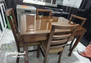  1 طاولة سفره خشب زان جلاي سامسونج