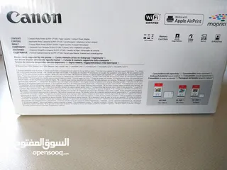  3 طابعة كانون ملونة مع حبر و ورق خاص لطباعة الصور بجودة ستوديو تصوير احترافي