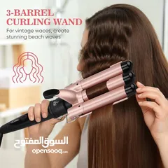  17 فير ثلاثي ماركة انزو الايطالي  مع هدية سيروم لعلاج الشعر المتقصف  صففي شعرك بسهولة مع الفي