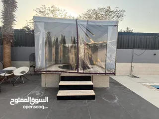  4 شاليه فاخر للايجار اليومي في اجمل مناطق الغور الشونة الجنوبية