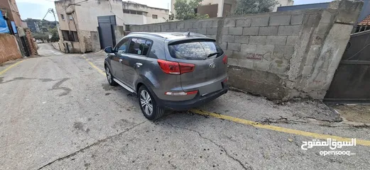  13 جيب كاياسبورتاج موديل 2014-اتومتيك'دفع 4×4 ماتور 2000ديزل فل فل اضافات ماعد الفتحة - نظيف من الاخر