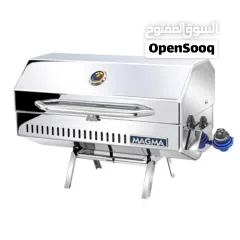  3 Magma Monterey II Classic Gourmet Gas Grill, A10-1225-2 – Portable Stainless Steel Marine BBQ Grill