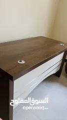 1 ميز مكتبي خشب