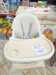  6 كرسي أكل للأطفال متعدد الاستعمالات