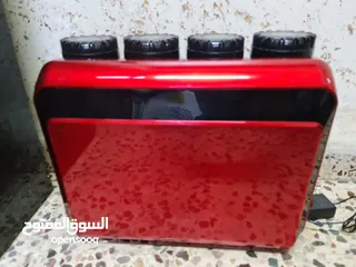  4 فلتر مياه تايواني حفر 9مراحل مع UV وساعه ضغط وستاند بسعر مغري