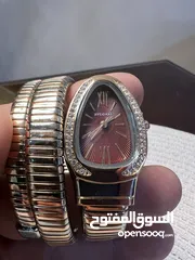  15 ساعات (bvlgari snake watch) بولغاري الأفعى بعدة الوان وتصاميم مميزة الساعات كوبي ماستر هاي كوالتي