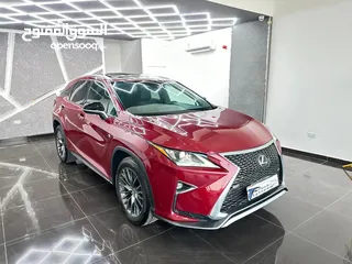  4 لكزس RX350 F Sport موديل 2019