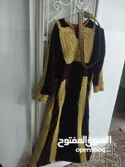  22 ثوب فلسطيني فلاحي تراثي مطرز يدوي