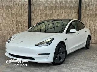  1 Tesla Model 3 Standerd Plus 2021 تيسلا فحص كامل بسعر مغررري جدا