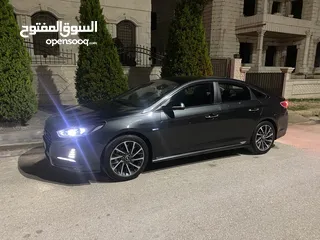  8 هيونداي سوناتا هايبرد 2019 وارد كوريا فحص كامل أوتوسكور 91% اوتوسكور  Hyundai Sonata hybrid 2019