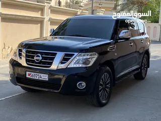  2 Nissan Patrol platinum 2015