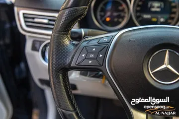  26 Mercedes E200 Avantgarde Amg kit 2015  السيارة وارد و بحالة الوكالة