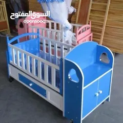  2 عرض خاص سرير طفل تركي هزاز توصيل بغداد جميع المحافظات