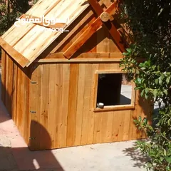  7 أكواخ خشبية وبيوت للحيوانات