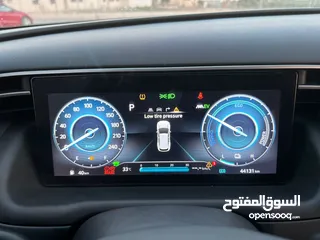  12 هونداي توسان/2022 فل الفل بدون فتحة سقف  2x4 ///240Hp بنزين + كهرباء  ( Haybrid) 1600cc