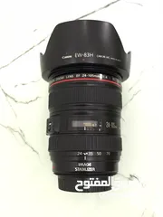  6 للبيع عدسة كانون Canon EF 24-105mm f/4 L