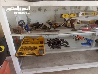  11 عدد يدويه درلات ومناشير وصواريخ وغيرها مستعمله استعمال منزلي مكفوله
