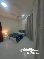  9 يأقل سعر غرفتيين وصاله مفروشه بالكامل للايجار الشهري في الراشديه بالقرب من ابراج عجمان وان