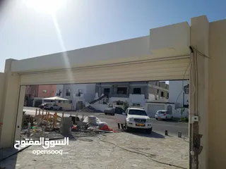  9 أبواب مداخل السيارات  المنيوم عماني الصنع درجه اولى جميع الالوان
