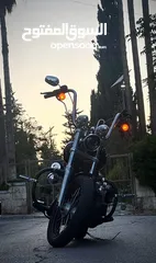  1 Harley Davidson Street bob 2011 1600CC للبيع المستعجل بداعي السفر