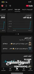  4 قناة يوتيوب للبيع