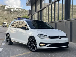  9 فولكس فاجن جلف MK7.5 2018 فل الفل بحالة الشركة