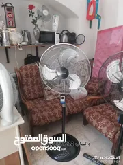  2 مروحه عامود حجم كبيير