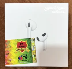  1 Airpods من شركة ابل الاصلية