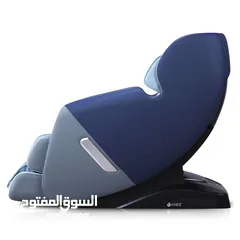  4  كرسي المساج يو نوفا من آريس لون ازرق وبيج 8 برامج المساج اوتوماتيكية لكامل الجسم