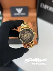  2 ساعة أرماني متميزه بسعر مميز جدا ومع كفالتها وأوراقها وعلبتها سارع بالحجز الكميه محدوده