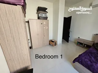  4 Free WiFi Iuxurious fancy furnished 2 bedrooms in Alameen area, pool and 2 gyms.