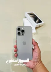  1 iPhone 15 Pro Max, 512gb Natural Titanium Arabic