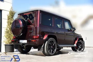  2 مرسيدس جي كلاسG63 AMG نايت بكج وارد وكفالةالوكالة 2023 Mercedes G63 AMG Night Package 4.0L V8 4MATIC