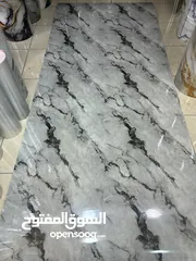  22 رولات بديل الرخام لاصق منو وفيه نوع اول ممتاز