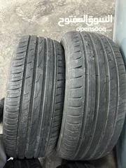  1 Toyo Japan tyres ( 215/55/17)