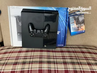  3 PS 4 Slim 500 GB + Controller + 4 Games (Spider-Man, FIFA 20, Battlefield, CoD Ghost) + Original Box